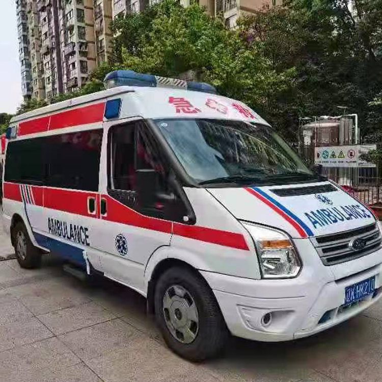 康平术后行动不便回家租赁救护车